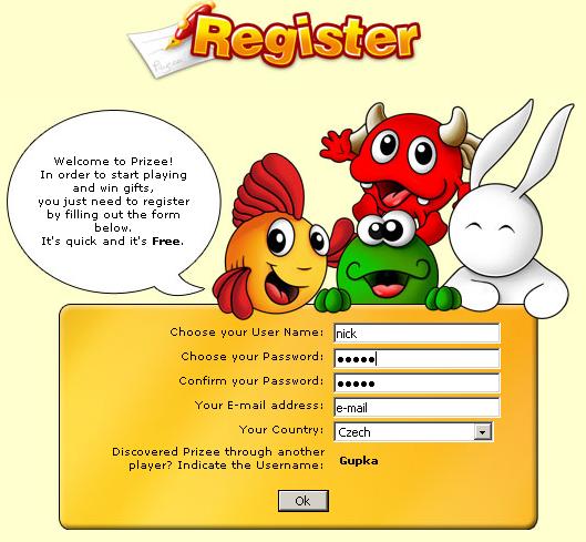 Registrace 2